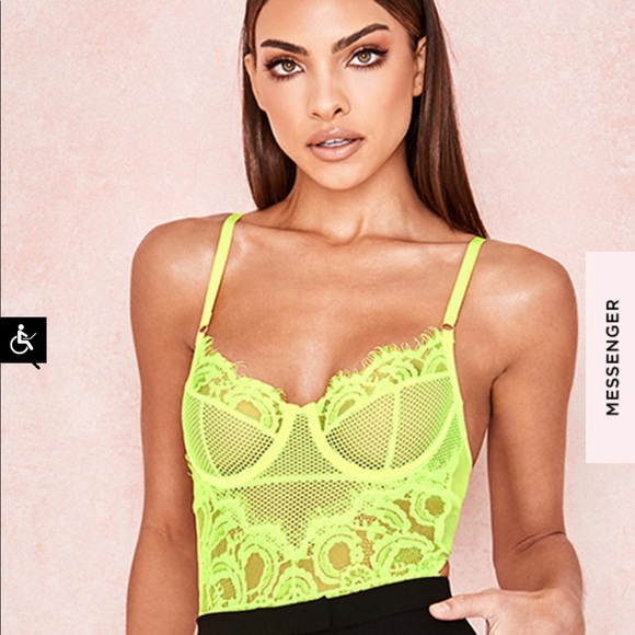 House of CB Tops - House of CB ‘Nadie’ Bodysuit NWT